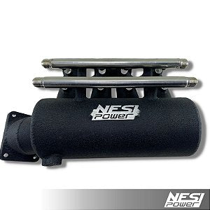 Coletor Vw Ap 8v Fluxo Cruzado 8 Bicos - Preto Texturizado