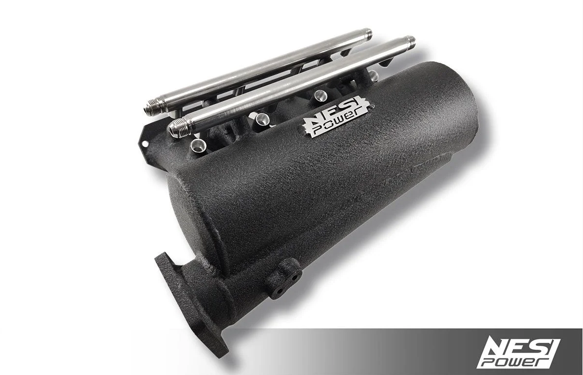 Coletor Dualplenum Vw Ap 16v 8 Bicos - Preto Texturizado
