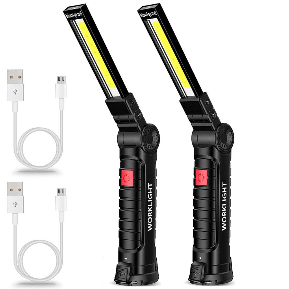 Lânterna Portatil Com Base Magnética