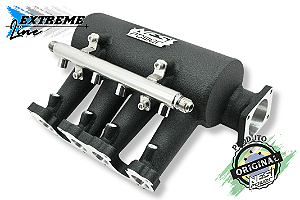 Coletor Vw Ap 8v Fluxo Cruzado 8 Bicos - Preto Texturizado