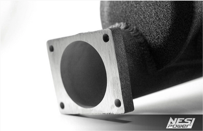 Coletor Dualplenum Vw Ap 8v Unilateral Borboleta para Frente 8 Bicos -preto Texturizado