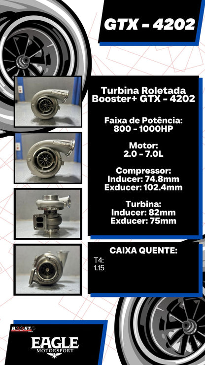Turbina Roletada Booster+ G42 - 1450