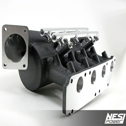 Coletor Dualplenum Gm 8v - Preto Texturizado