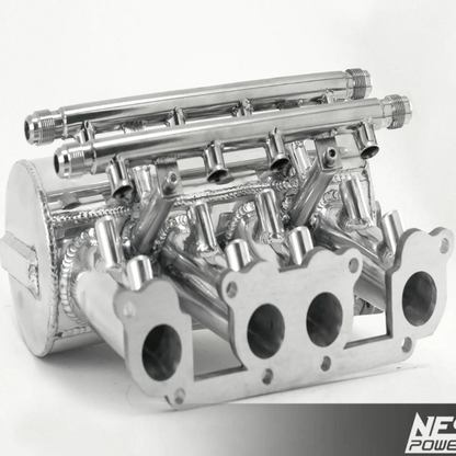 Coletor Dualplenum Vw Ap 8v Fluxo Cruzado Borboleta para Frente 8 Bicos -  Polido