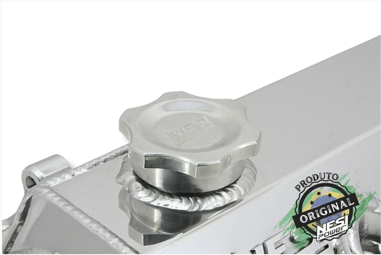 Tampa de Válvulas Vw Ap 8v - Polida - Com Suporte P/ Sensor