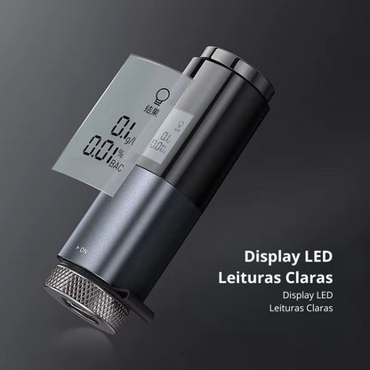 Bafômetro Digital - Baseus LED Display