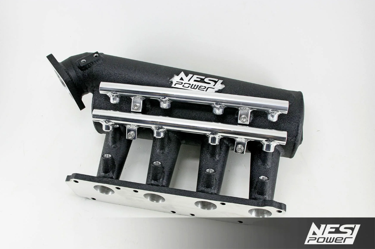Coletor Dualplenum Gm 8v - Preto Texturizado