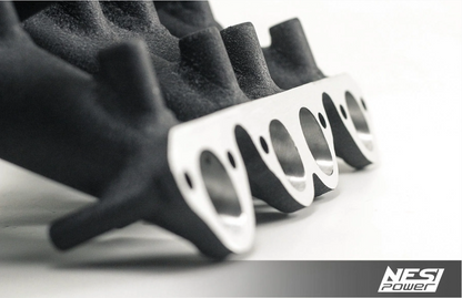 Coletor Dualplenum Vw Ap 8v Unilateral Borboleta para Frente 8 Bicos -preto Texturizado