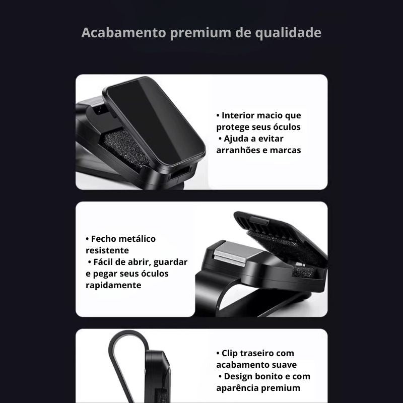 Clip para Óculos de Sol AUDI
