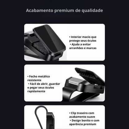 Clip para Óculos de Sol AUDI