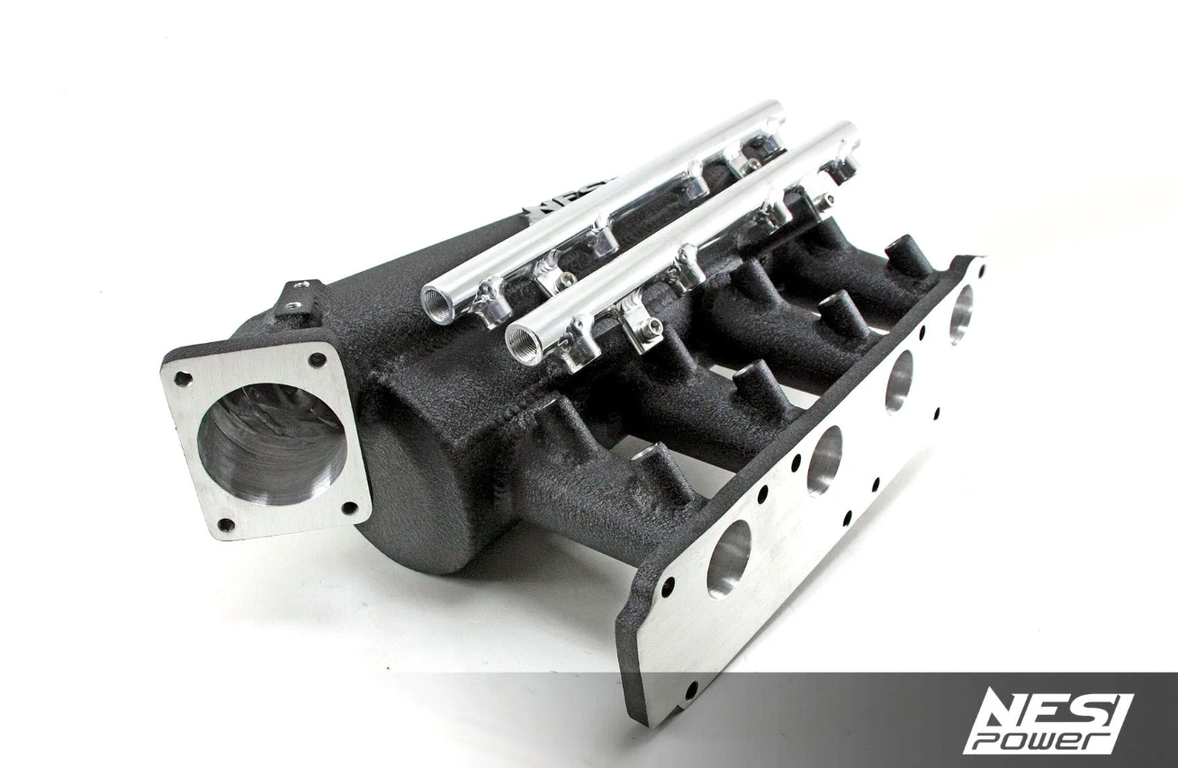 Coletor Dualplenum Gm 8v - Preto Texturizado