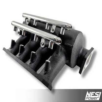 Coletor Dualplenum Gm 16v Nacional 8 Bicos Preto Texturizado