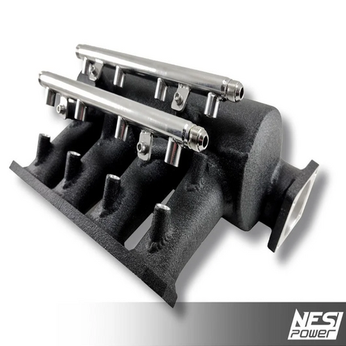 Coletor Dualplenum Gm 16v Nacional 8 Bicos Preto Texturizado