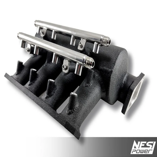 Coletor Dualplenum Gm 16v Nacional 8 Bicos Preto Texturizado
