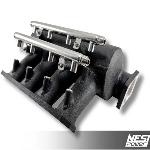 Coletor Dualplenum Vw Ap 16v 8 Bicos - Preto Texturizado
