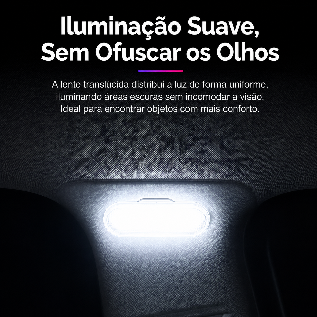 LED Multicor para Interna/Externa do carro.