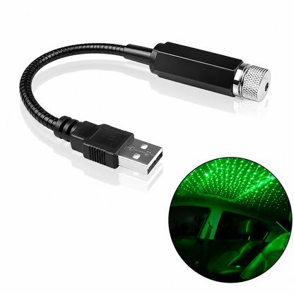 Mini projetor de estrelas USB