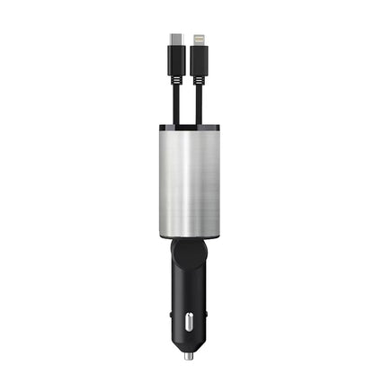 Carregador Usb Turbo Retrátil