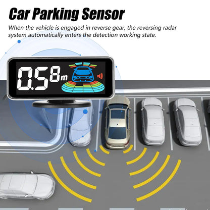 Sensor de Estacionamento Com Visor